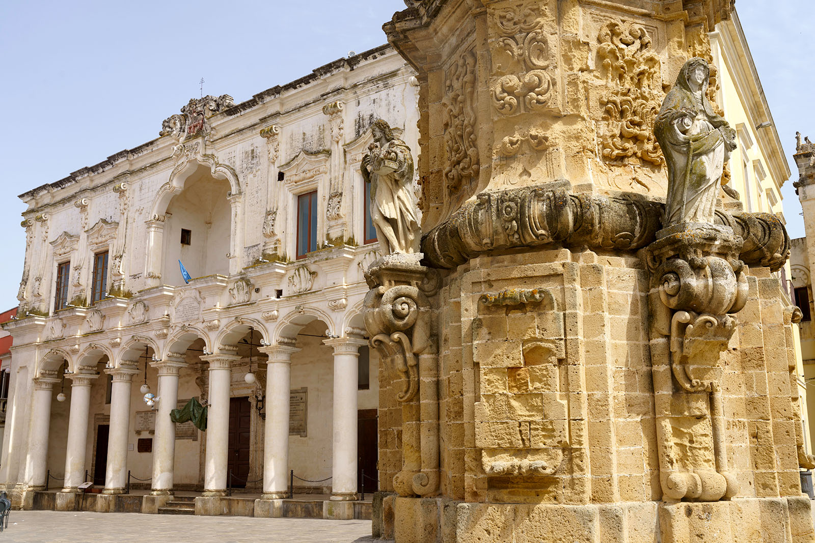 Piazza Salandra, Nardò, Lecce, Capitale del Barocco